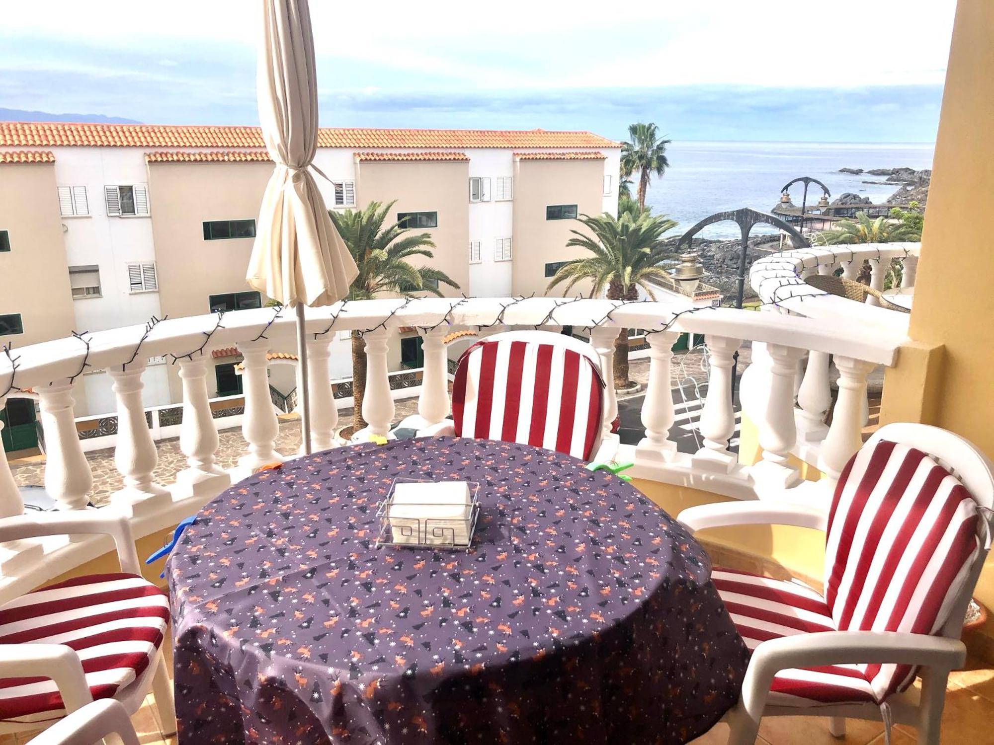 Residencial La Mar Mit Meerblick Puerto de Santiago  Esterno foto